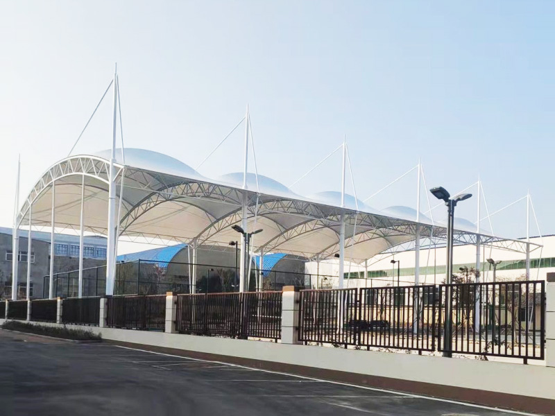 網球場，籃球場膜結構